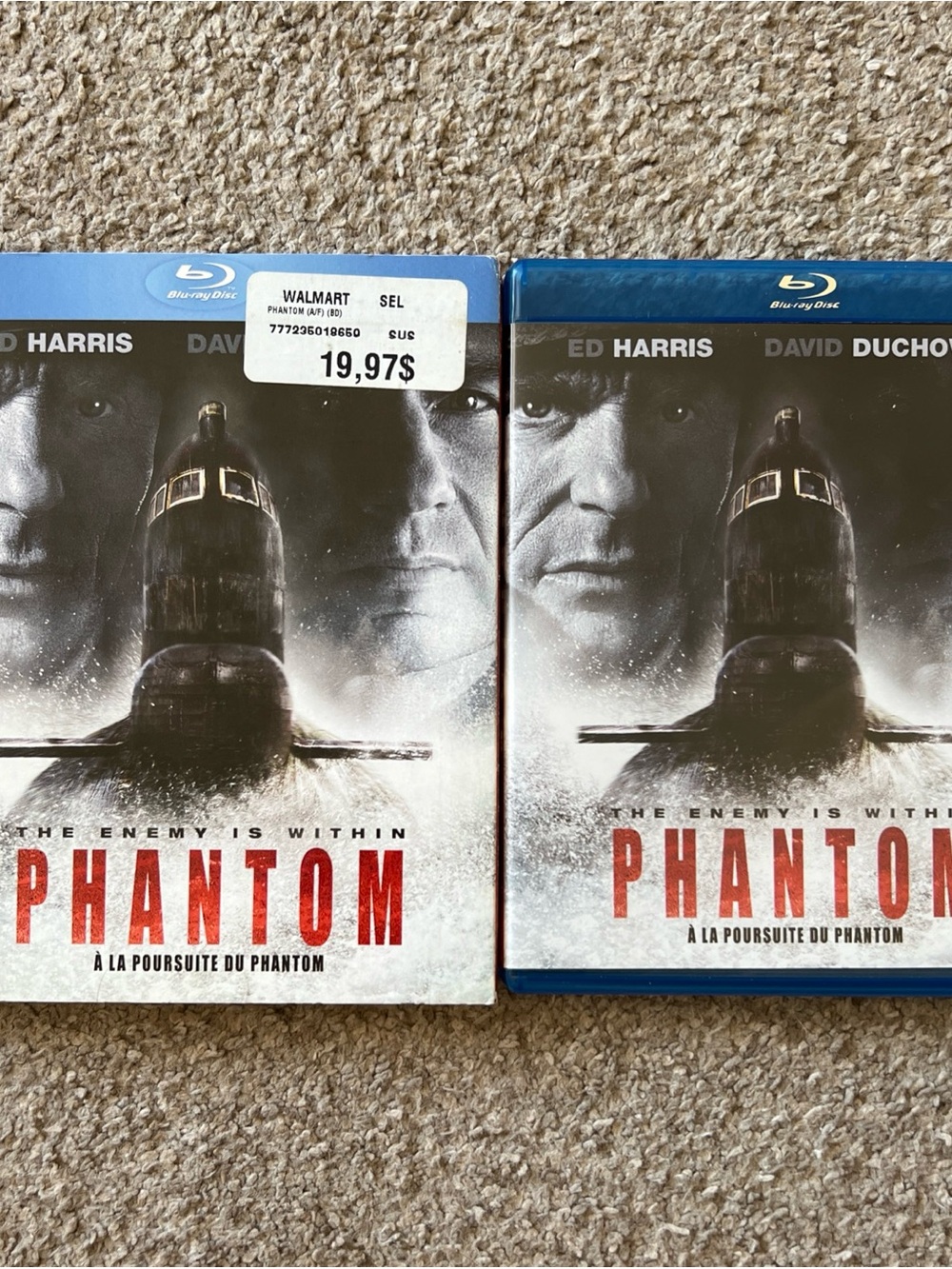 Phantom Blu-ray / Ed Harris